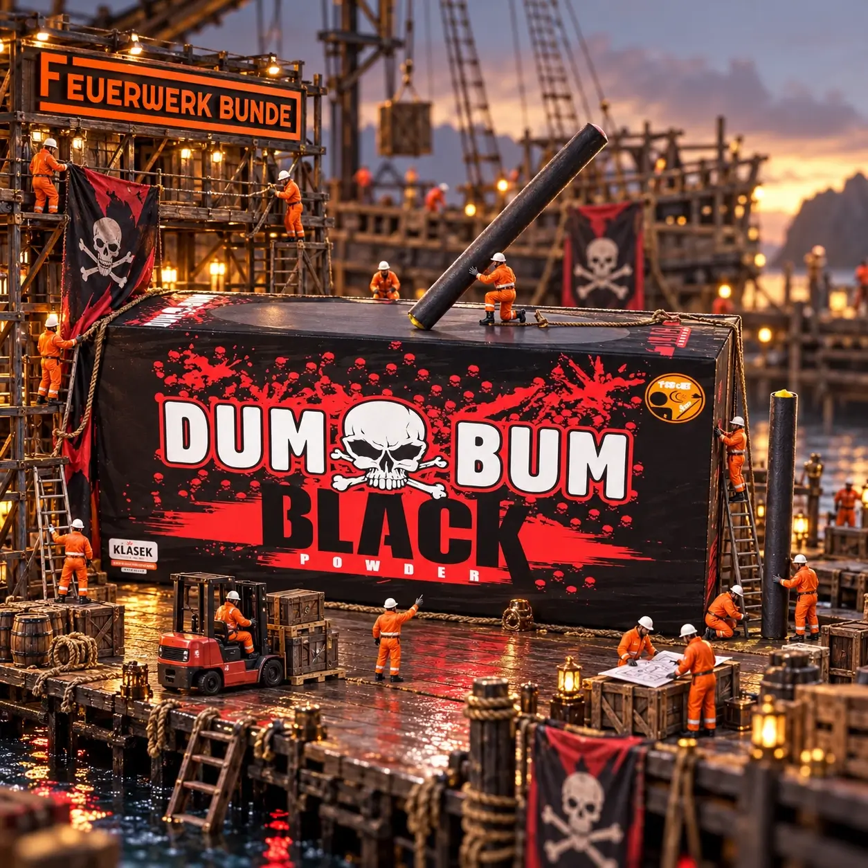 DumBum Black Pirat