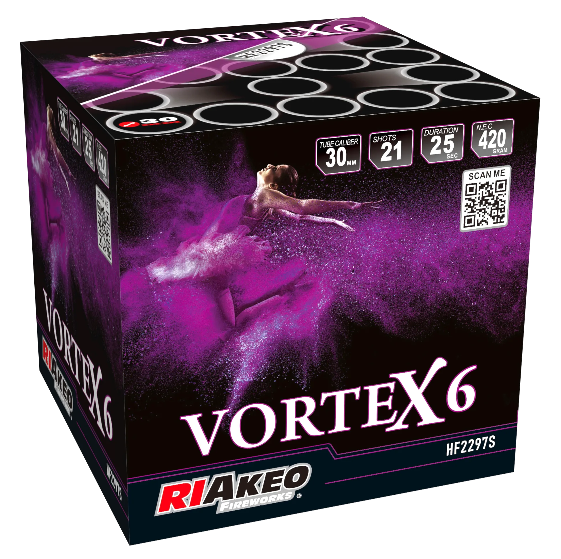 Riakeo Vortex 6 – Produktverpackung