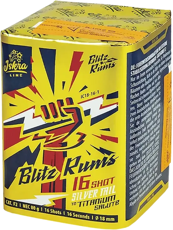 Blitz Rums 16 Shot
