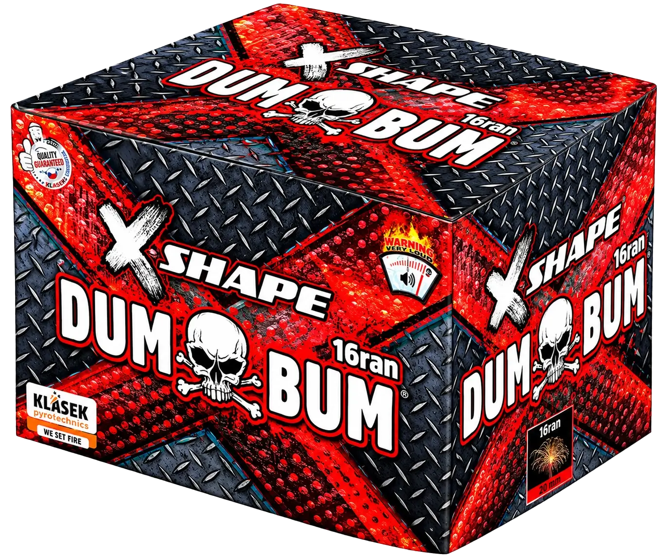 DumBum 16 Shot X-Shape