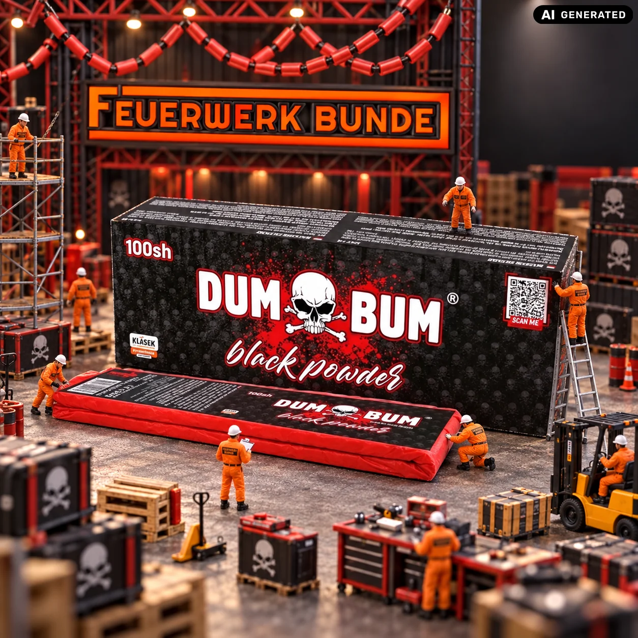 DumBum Black Powder 100 Shot