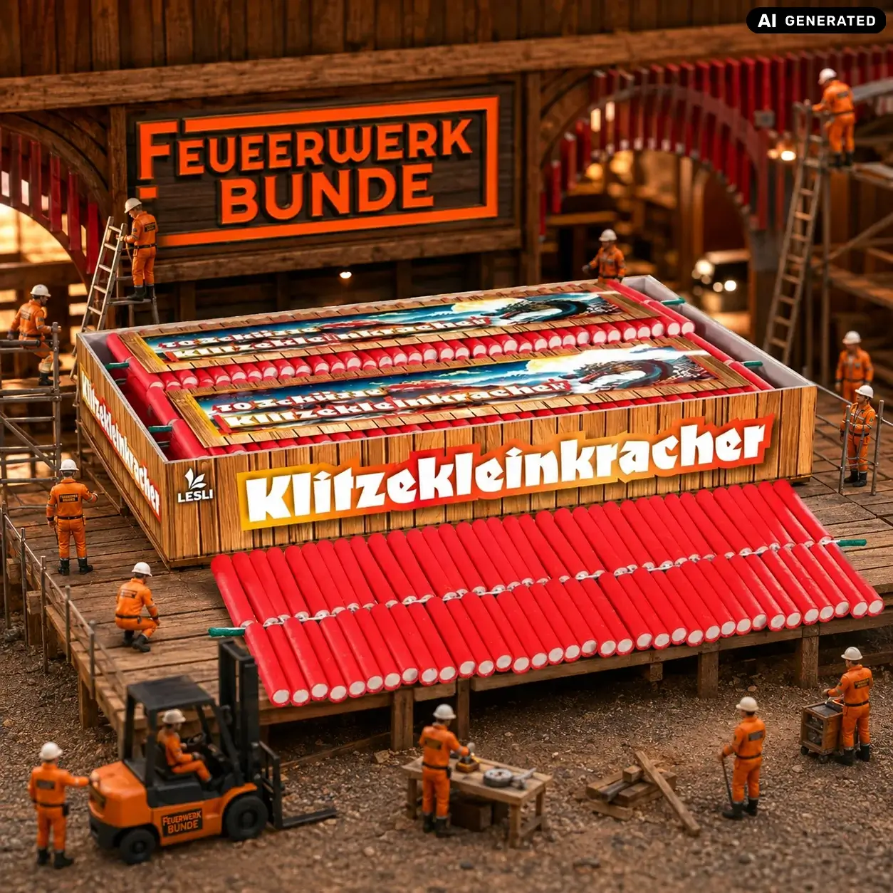 Klitzekleinkracher 700 Schuss