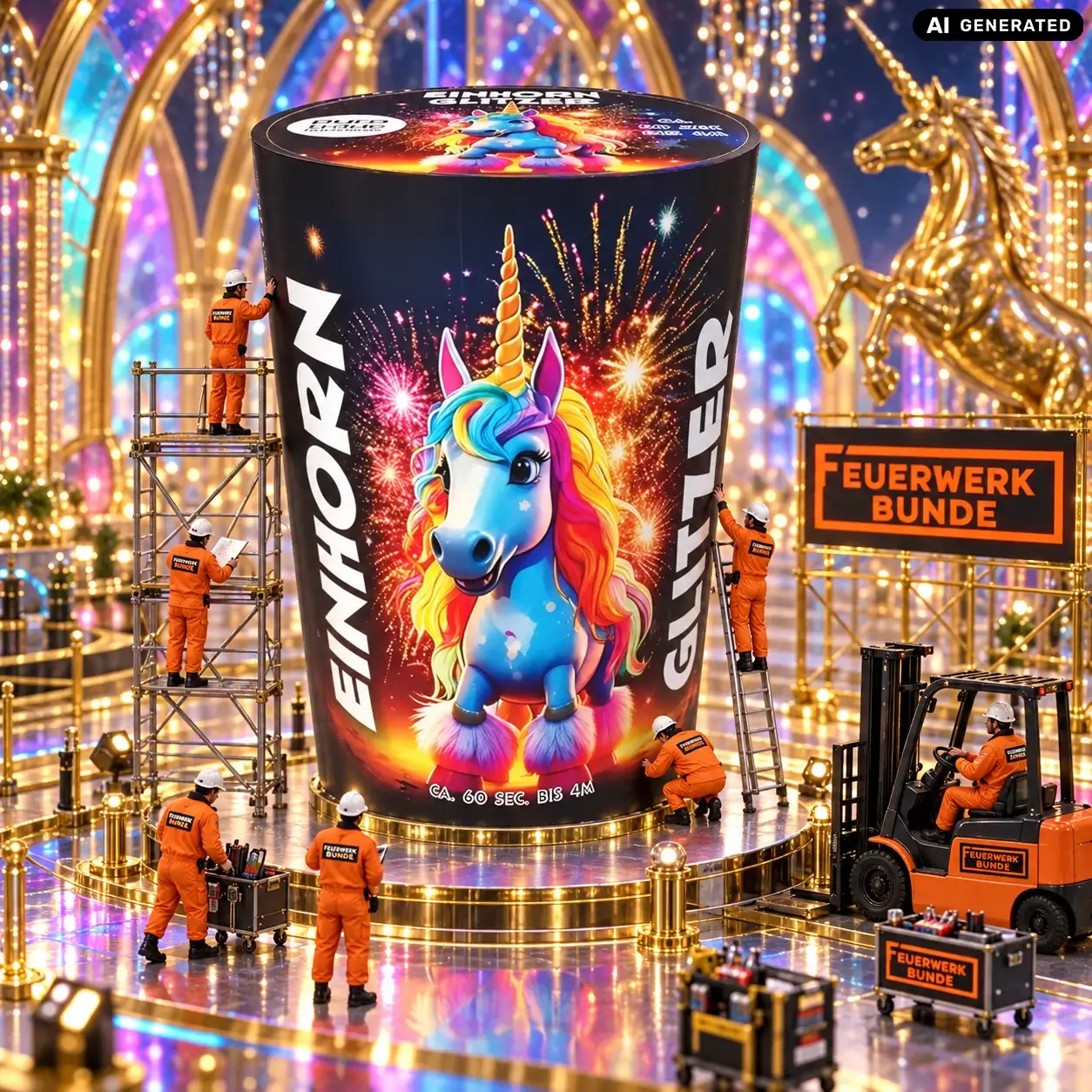 Einhorn Glitzer