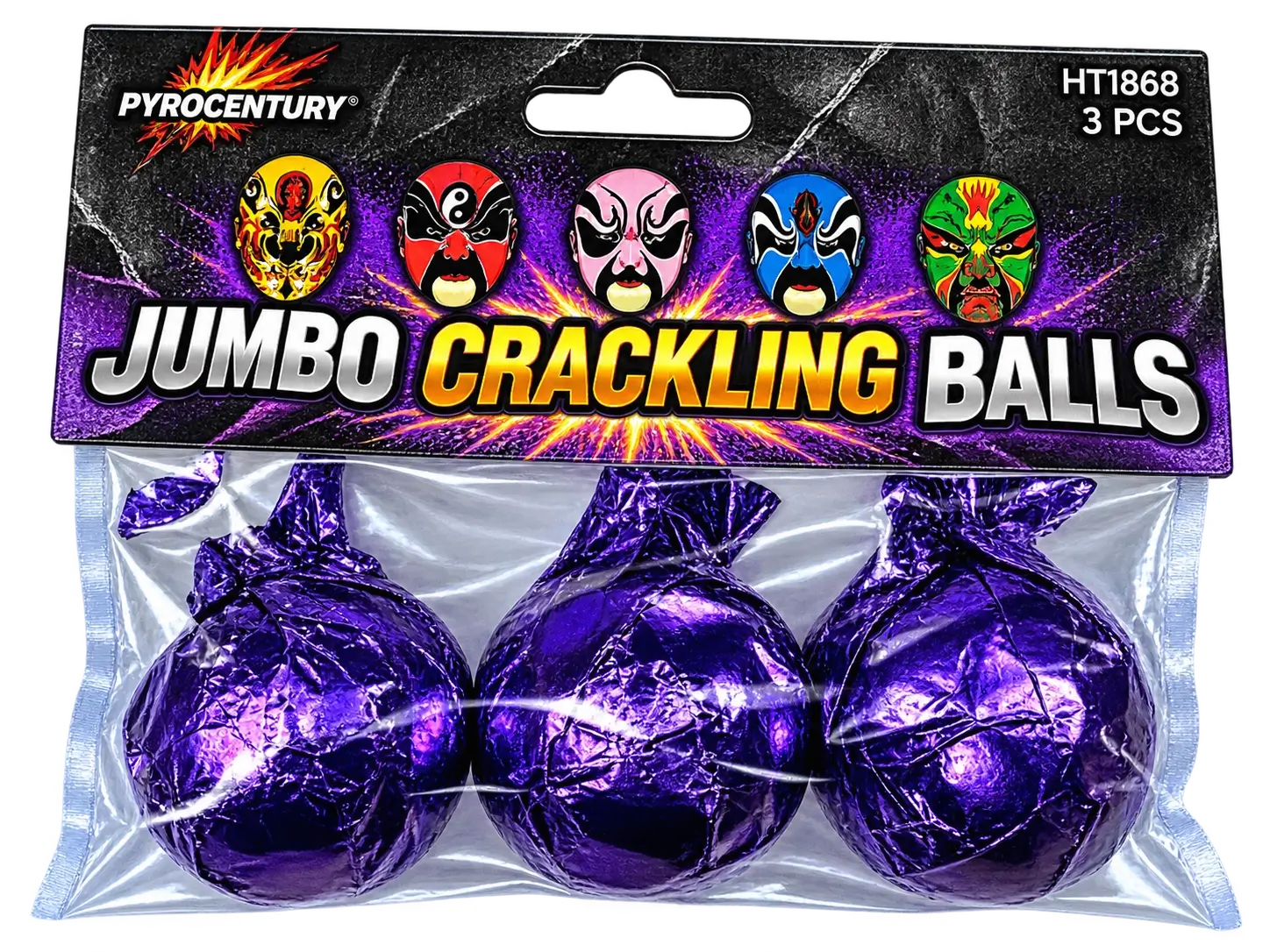 Jumbo Crackling Balls