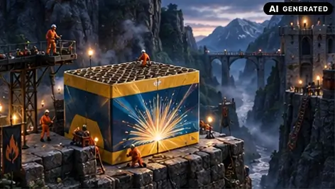 Feuerwerksbatterie
