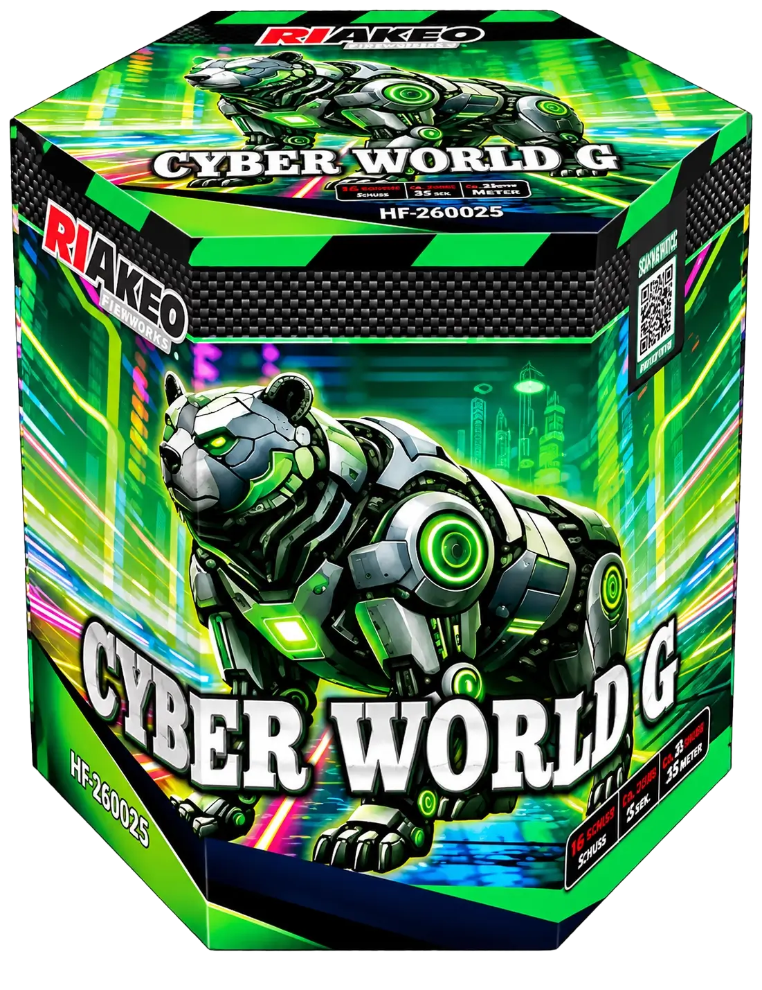 Cyber World Grüner Bär