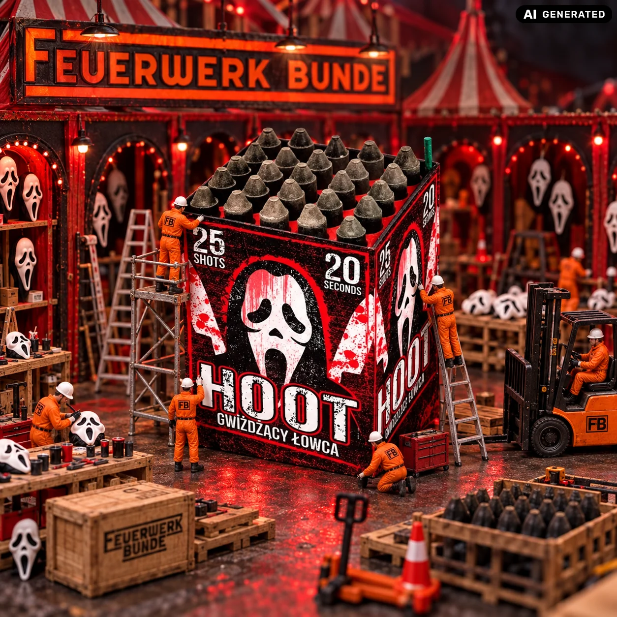 Hoot Whistle Hunter 25-Schuss MINI