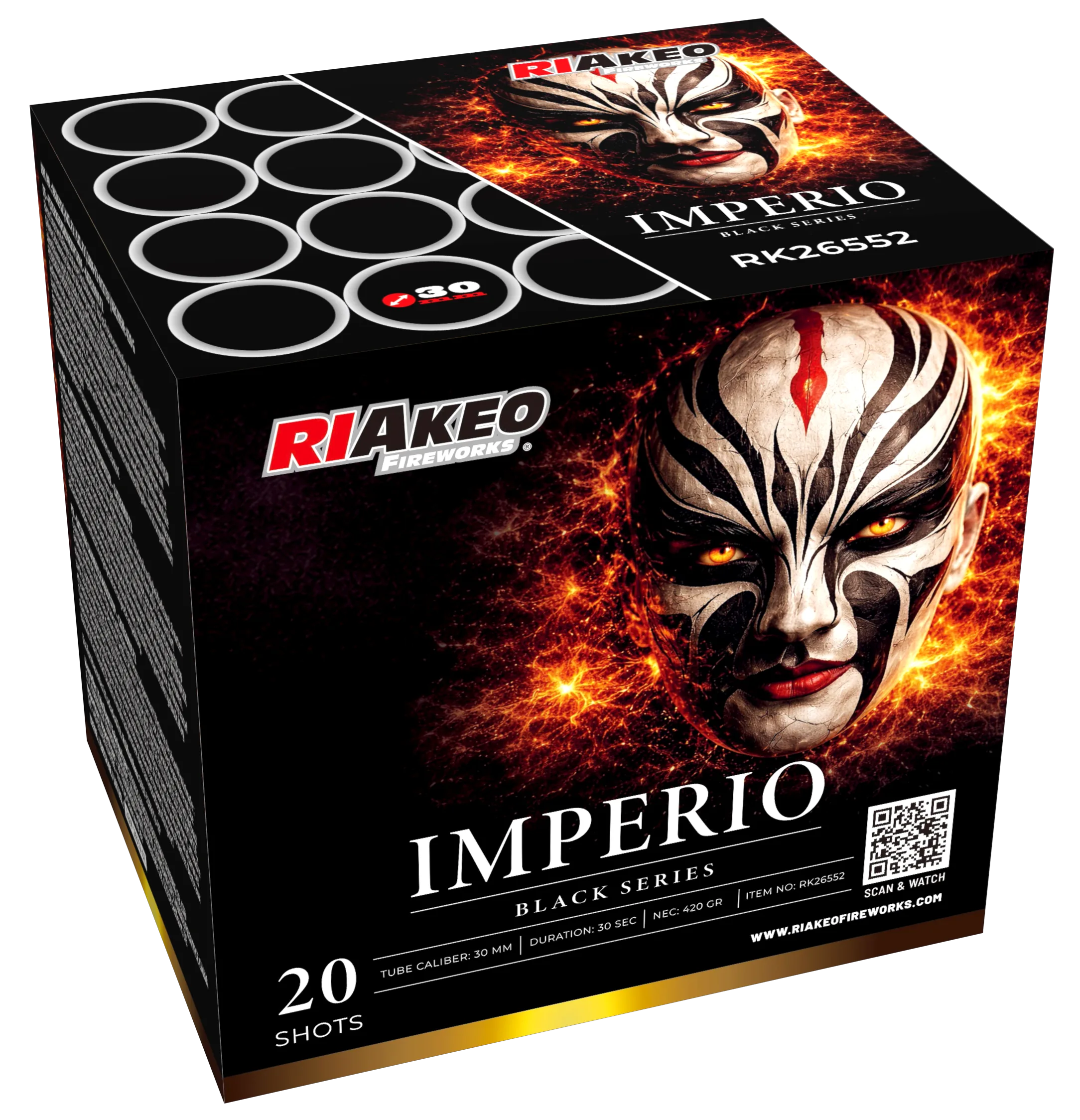 Riakeo Imperio – Produktverpackung
